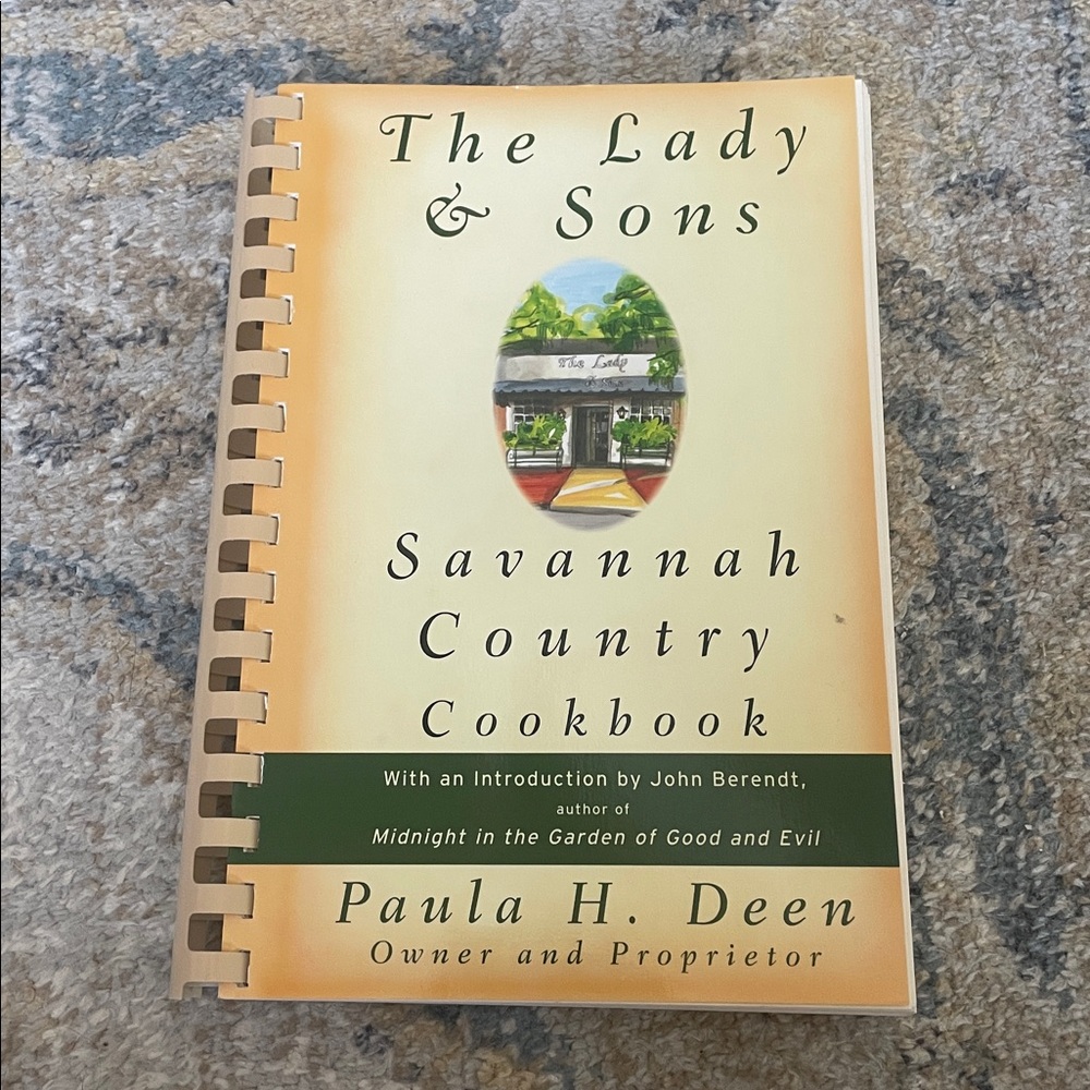 Vintage The Lady & Sons Cookbook Paula Deen. 158 pages.